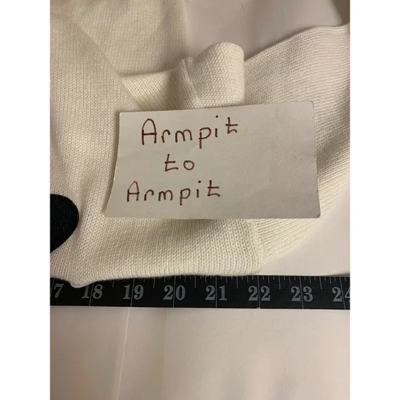 There Abouts Cardigan Varsity Preppy Schoolgirl Academia Whimsical Womens Size M - Picture 7 of 10